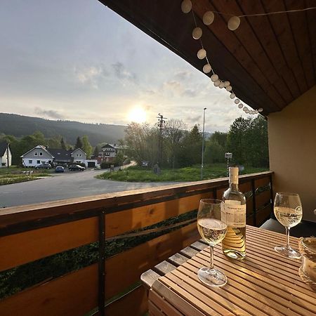Apartmán s výhledem na Jezerní stěnu Železná Ruda Esterno foto