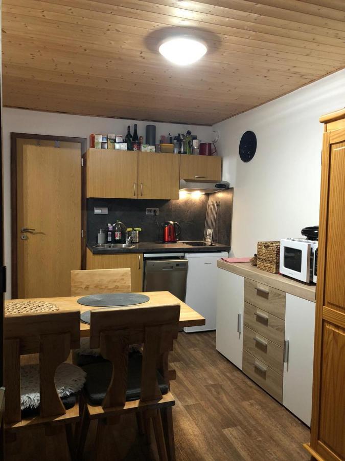 Apartmán s výhledem na Jezerní stěnu Železná Ruda Esterno foto