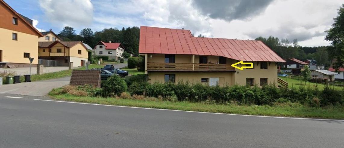 Apartmán s výhledem na Jezerní stěnu Železná Ruda Esterno foto