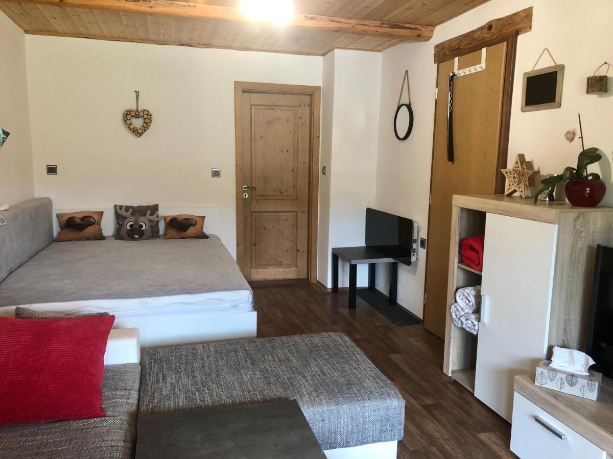 Apartmán s výhledem na Jezerní stěnu Železná Ruda Esterno foto
